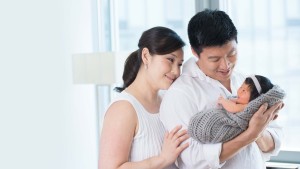 At home Newborn photography